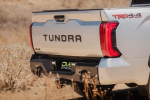 Toyota Tundra Rear Bumper - DV8 Offroad - Spec Series, Mid-Width, Steel - Black - `22-`26